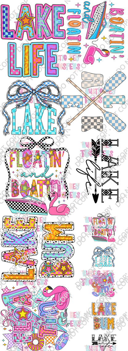 LAKE GANGSHEET 22 x 60