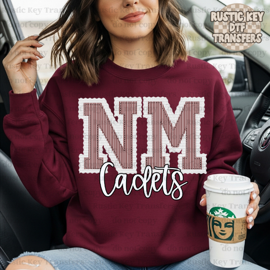 North Middle Cadets Prepster DTF Transfer, Ready to Press