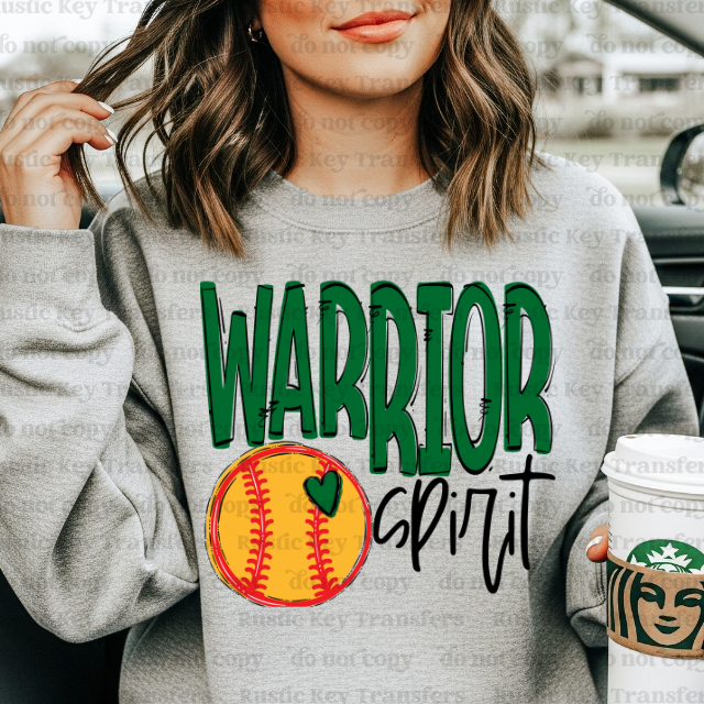 Warriors DTF Transfer, Ready to Press