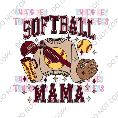 SOFTBALL DTF TRANSFER