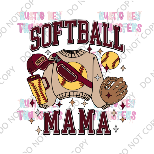 SOFTBALL DTF TRANSFER