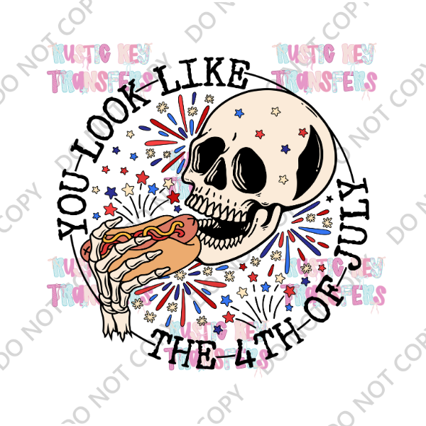 PATRIOTIC DTF TRANSFER