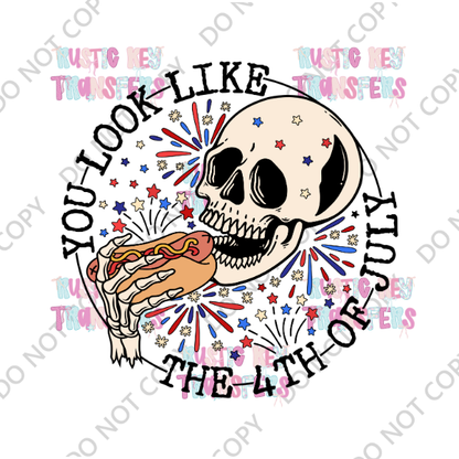 PATRIOTIC DTF TRANSFER