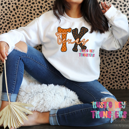 Texas DTF TRANSFER
