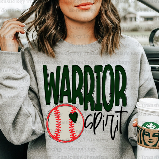 Warriors DTF Transfer, Ready to Press