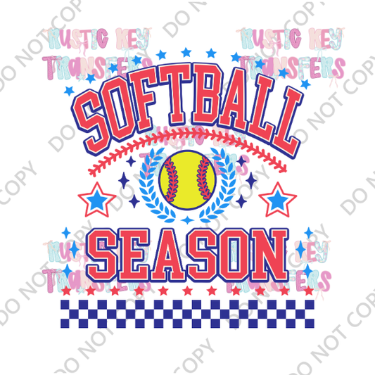 SOFTBALL DTF TRANSFER