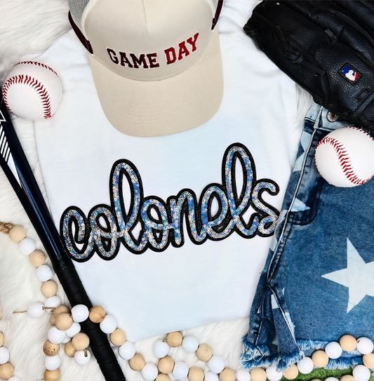 Colonels Sequin Patch