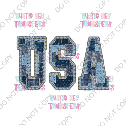 PATRIOTIC DTF TRANSFER