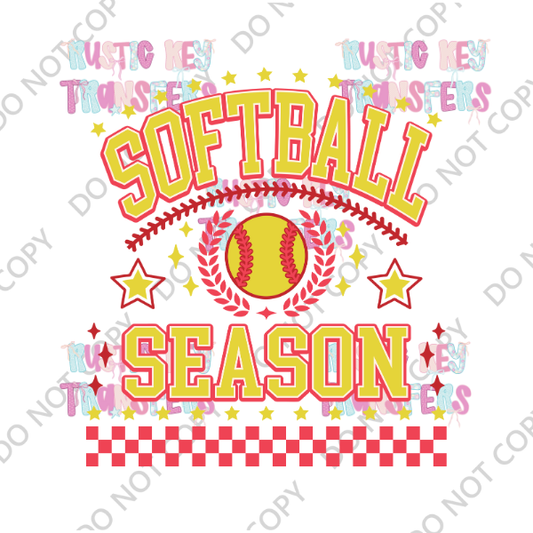 SOFTBALL DTF TRANSFER