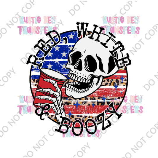 PATRIOTIC DTF TRANSFER