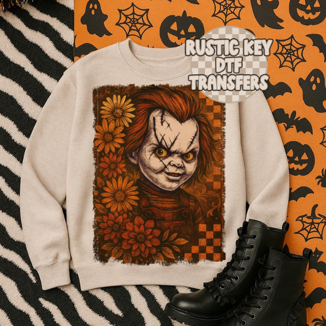 Halloween boho DTF TRANSFER