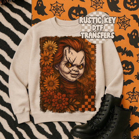 Halloween boho DTF TRANSFER