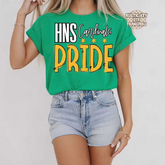 HNS Cardinals pride DTF Transfer, Ready to Press