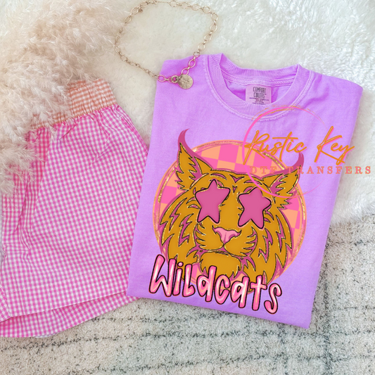 Wildcats Neon DTF TRANSFER
