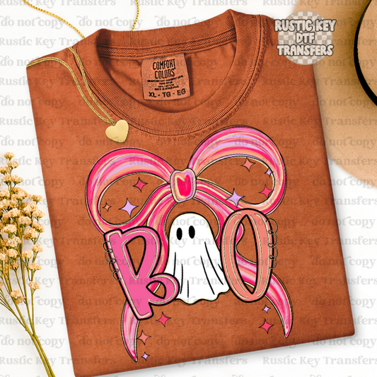 Boo DTF Transfer - Ready To Press