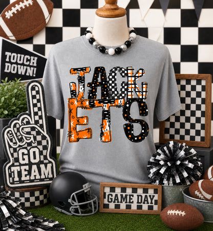 Game day mascots DTF Transfer, Ready to Press Rustic Key Transfers