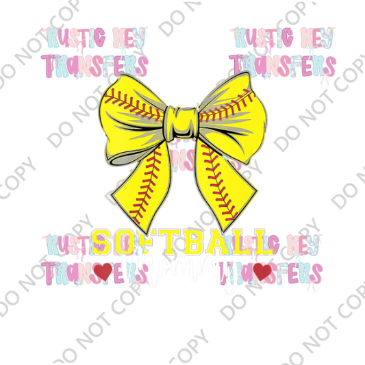 SOFTBALL DTF TRANSFER