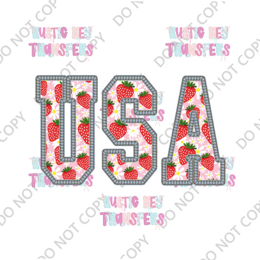 PATRIOTIC DTF TRANSFER
