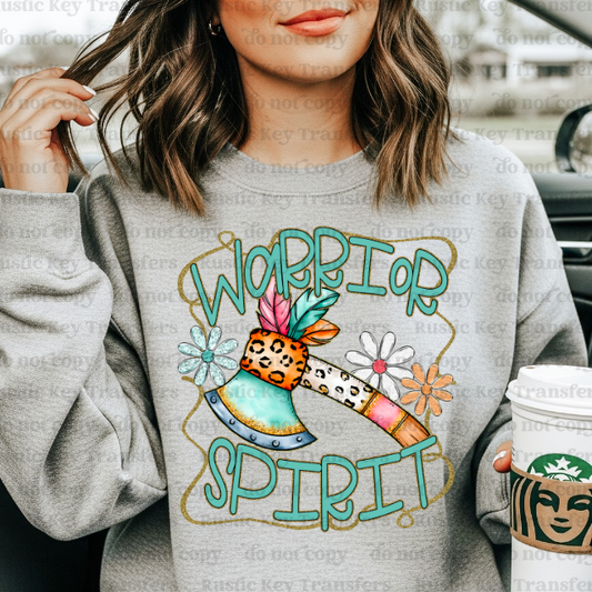 Warriors DTF Transfer, Ready to Press