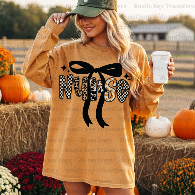 Nurse DTF Transfer, Ready to Press