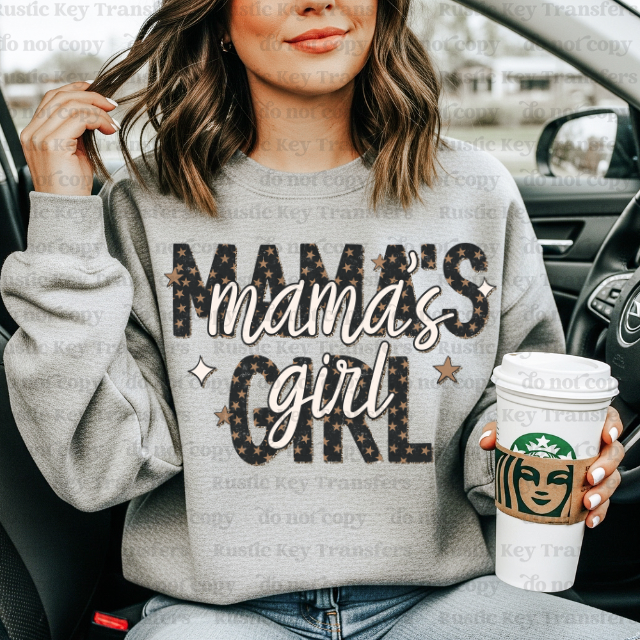 Mama's Girl DTF Transfer, Ready to Press