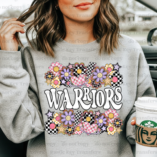 Warrior DTF Transfer, Ready to Press