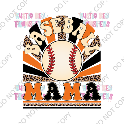 BASEBALL DTF TRANSFER