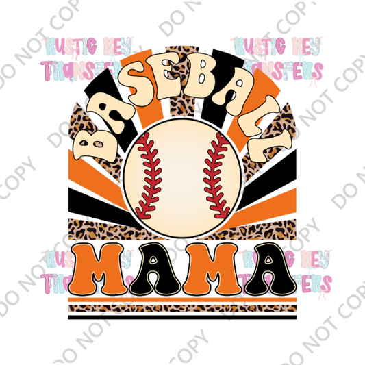 BASEBALL DTF TRANSFER