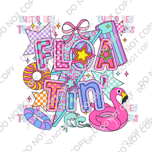 FLOATIN' DTF TRANSFER