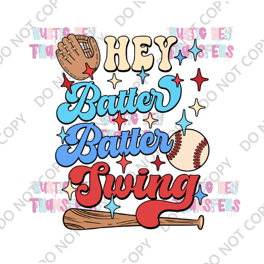 BASEBALL DTF TRANSFER