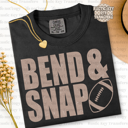 Bend & snap DTF Transfer - Ready To Press