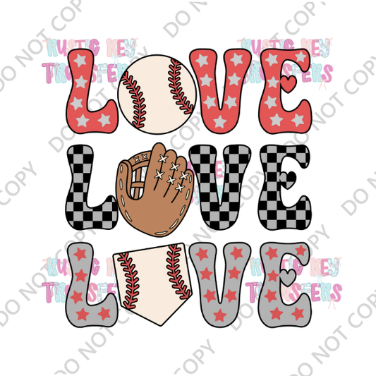 BASEBALL DTF TRANSFER