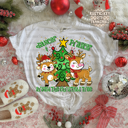 Dancin', prancin' DTF Transfer, Ready to Press