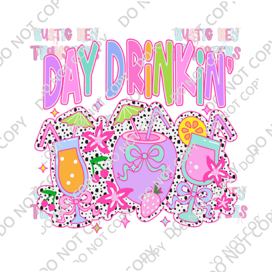 DAY DRINKIN' DTF TRANSFER