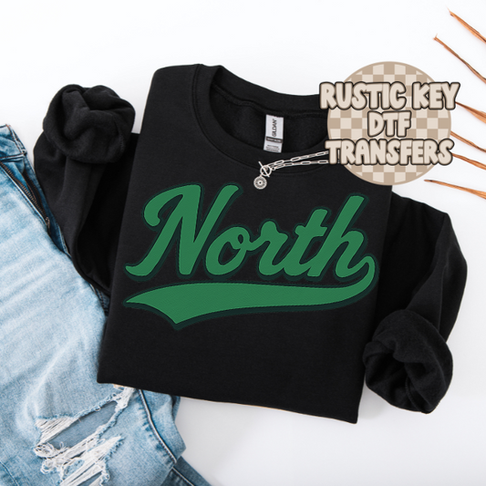 North Huskies DTF TRANSFER
