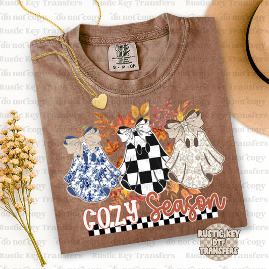 Cozy Season DTF Transfer, Ready to Press