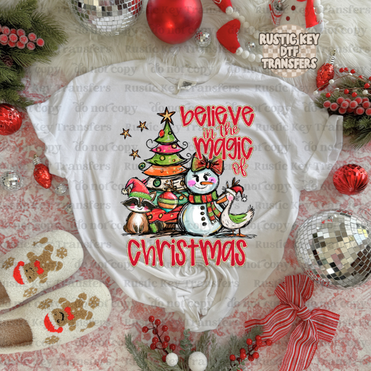 Believe in the magic DTF Transfer, Ready to Press