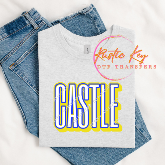 Castle Knights DTF TRANSFER