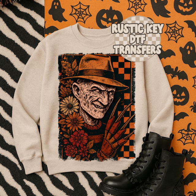 Halloween boho DTF TRANSFER