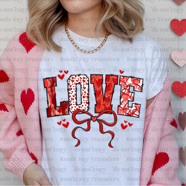 love DTF Transfer, Ready to Press