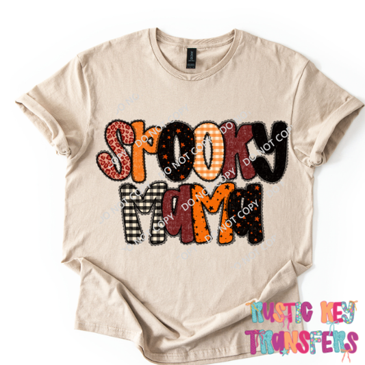 Spooky Mama DTF TRANSFER