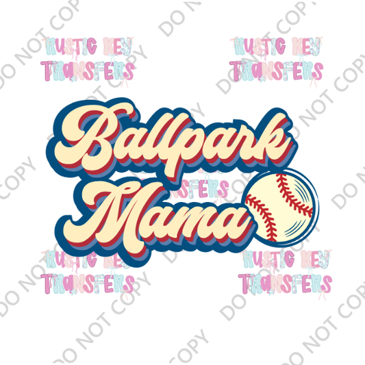BASEBALL DTF TRANSFER