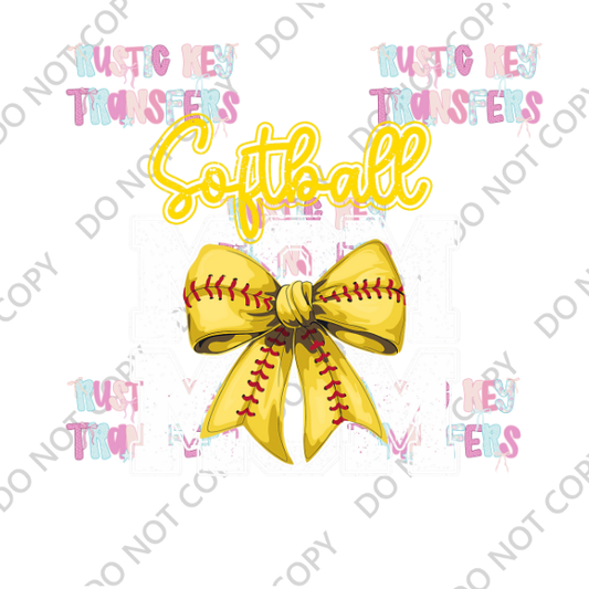 SOFTBALL DTF TRANSFER