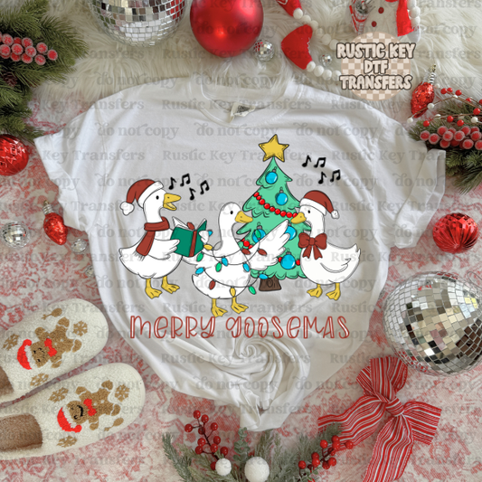 Merry Christmas DTF Transfer, Ready to Press