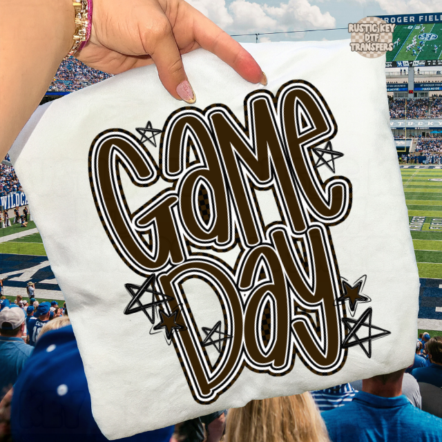 Game day DTF Transfer, Ready to Press