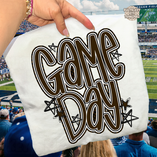 Game day DTF Transfer, Ready to Press