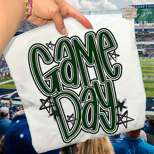 Game day DTF Transfer, Ready to Press