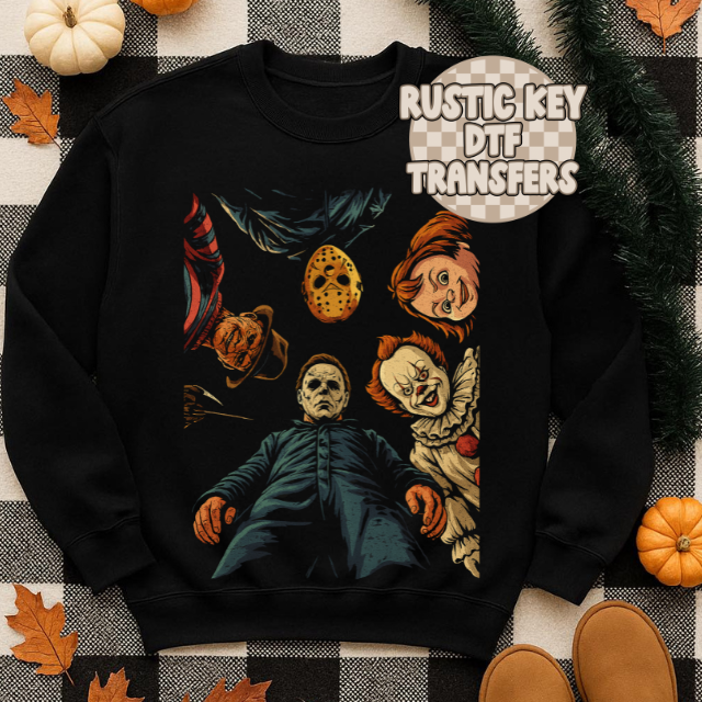 Halloween killers  DTF TRANSFER