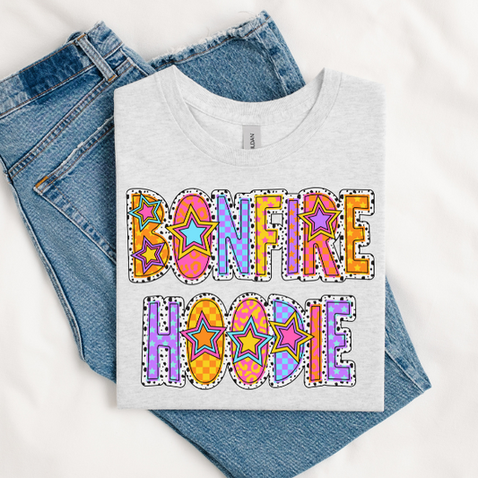 Bonfire hoodie DTF TRANSFER