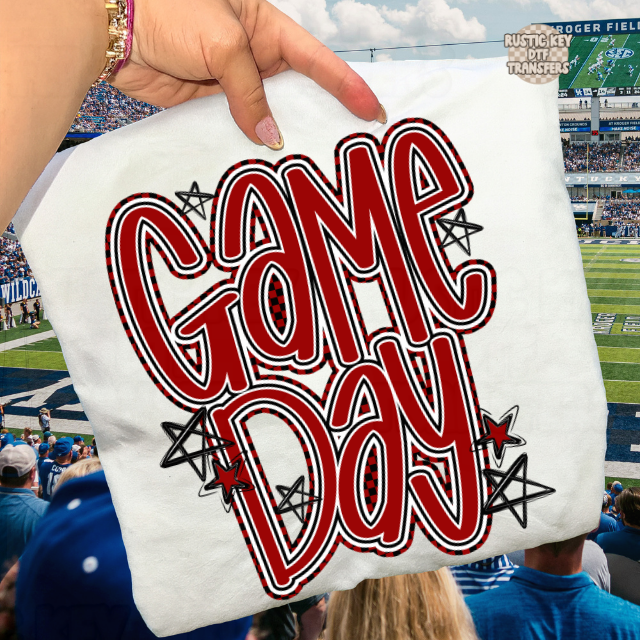 Game day DTF Transfer, Ready to Press